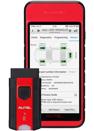 Autel ITS600 RDKS Diagnosegerät mit 5,5 Zoll Touchscreen