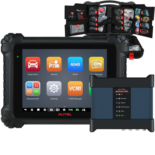 Autel MaxiSYS MS919 Diagnosetablet mit MaxiFlash VCMI für professionelle Fahrzeugdiagnose in der Werkstatt