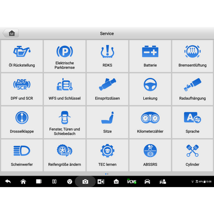 AUTEL MaxiSys MS909 Profi Kfz Diagnosegerät Alle Hersteller EU Version